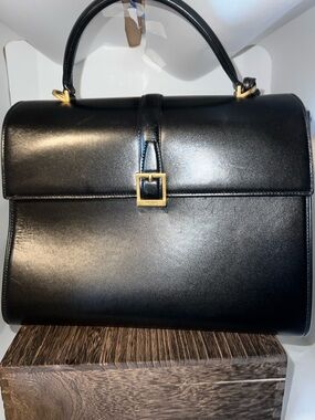 Saint Laurent Le Fermoir Top Handle Bag